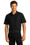 Black Polo with embroidered Criminal Justice Logo NASBOCES